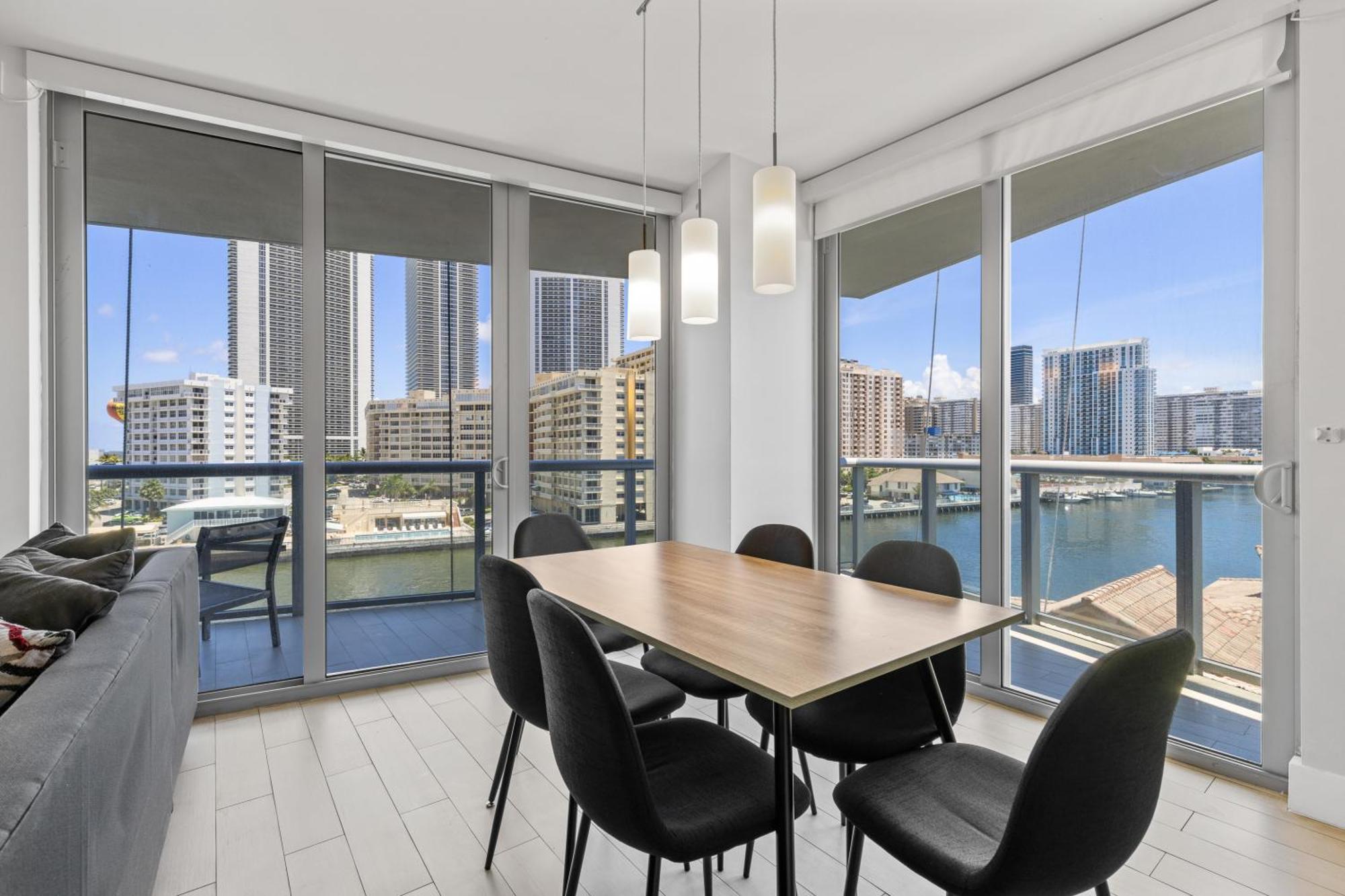 Hallandale Sky Water View 哈兰代尔海滩 外观 照片