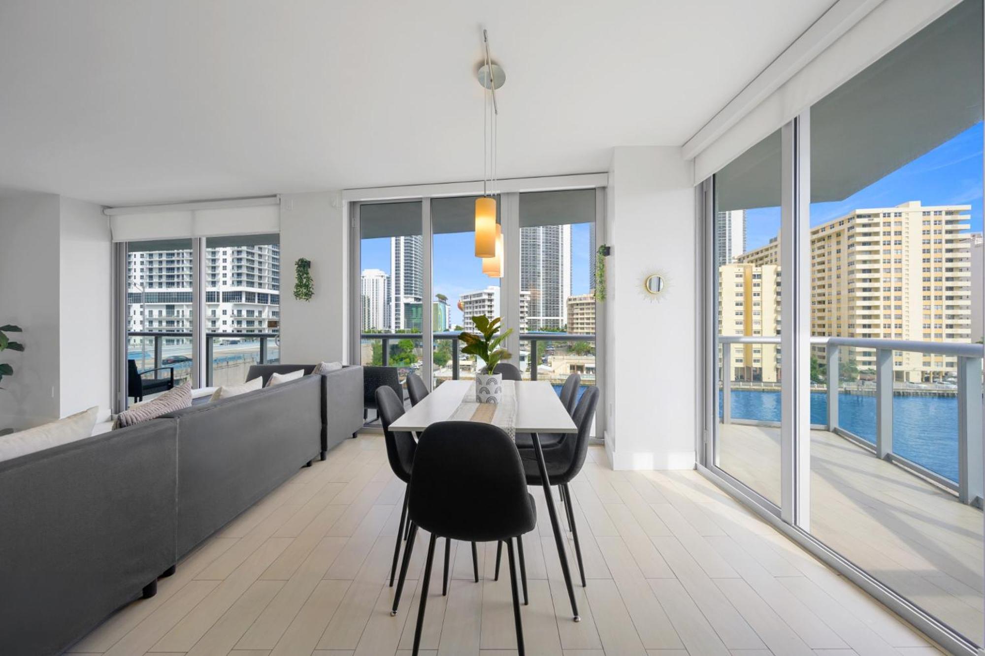 Hallandale Sky Water View 哈兰代尔海滩 外观 照片