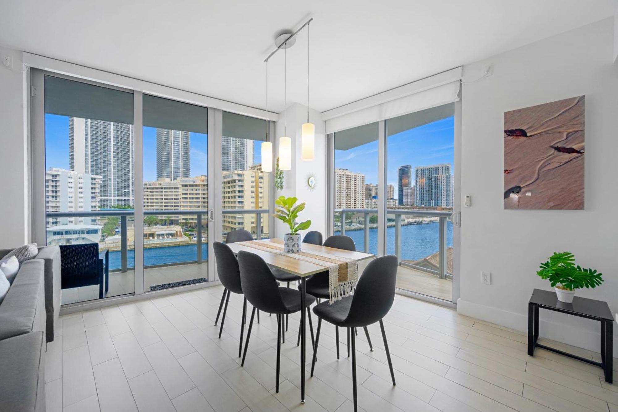 Hallandale Sky Water View 哈兰代尔海滩 外观 照片